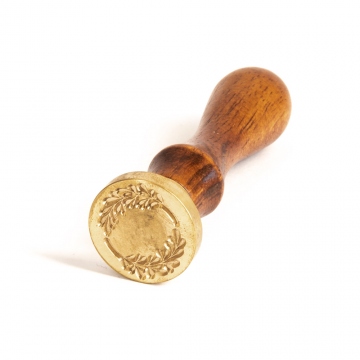 Hand wax stamp (seal) – Laurel wreath