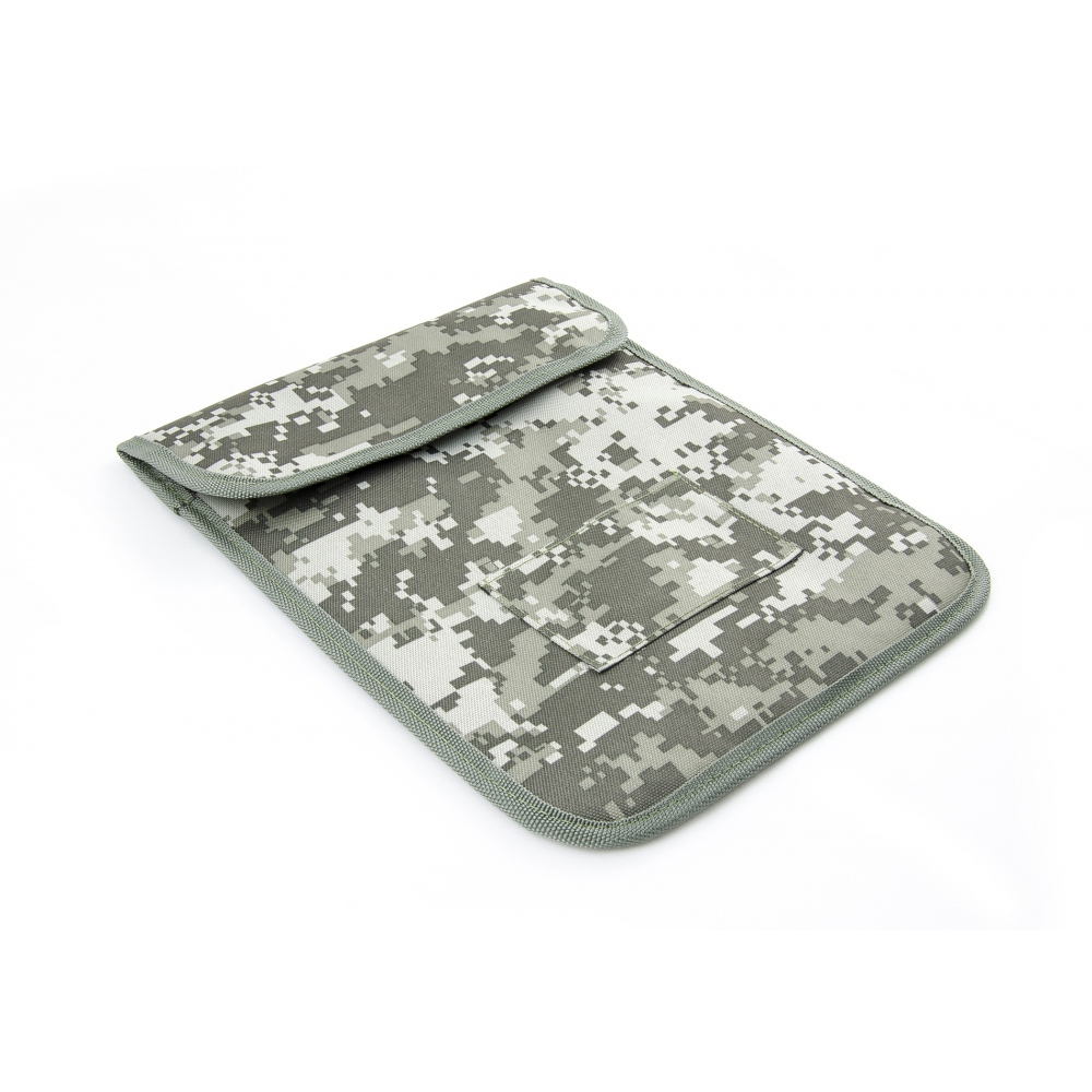 Shielding case for the tablets to protect against interception, localization and monitoring up to 10 inches - military pattern