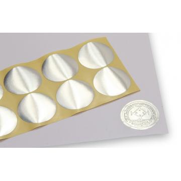 Round sticker to highlight the dry impress - gold 45mm