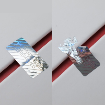 Hologram warranty seal 20x10mm waranty void