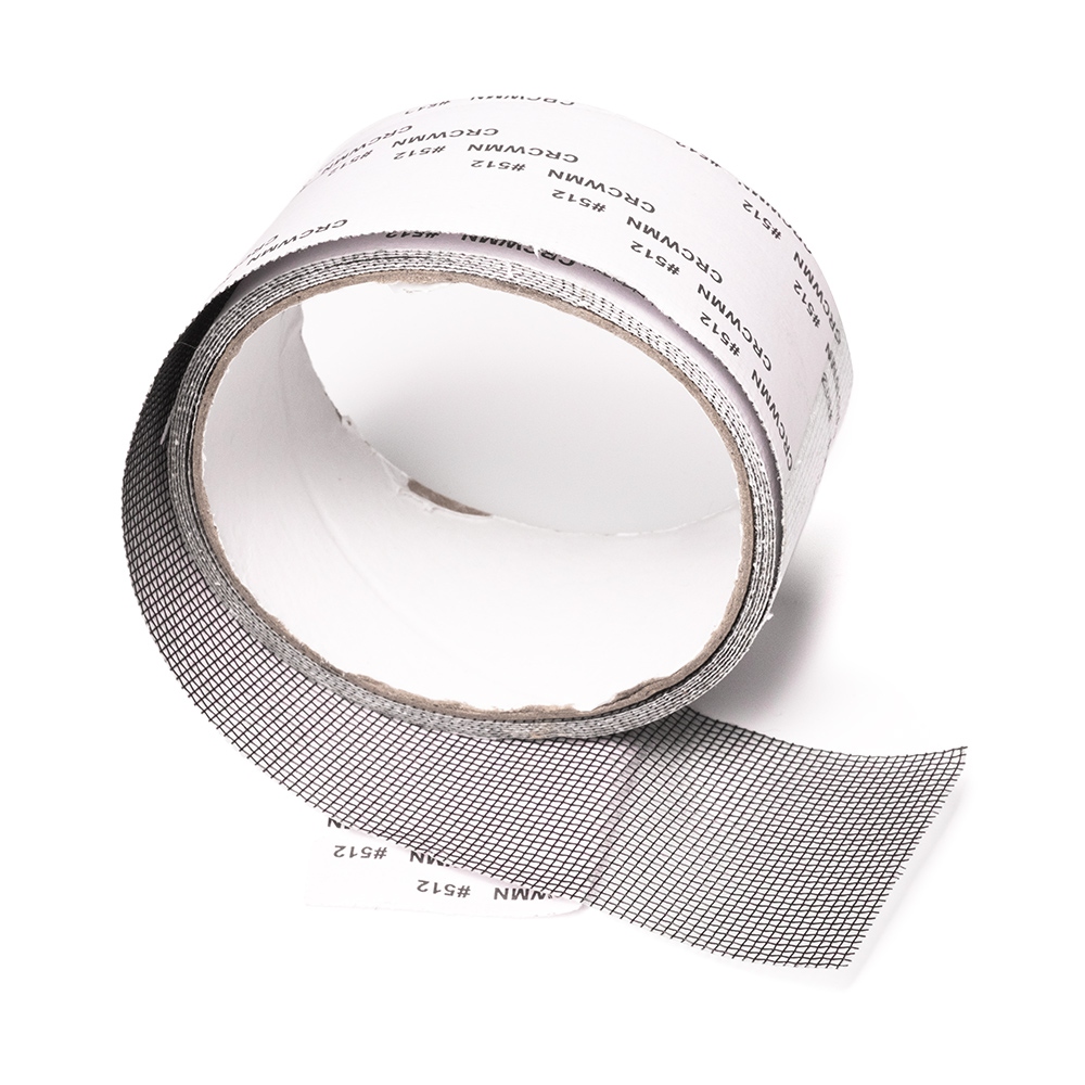 Repair tape for repairing cracks and holes in insect screens 200cm, black