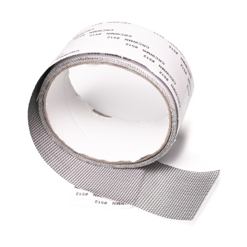Repair tape for repairing cracks and holes in insect screens 200cm, black