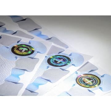 Certification A5 size paper landscape for printing with security features and numbering