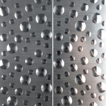 Universal hologram self-adhesive foil, bulk, design -  round lenses