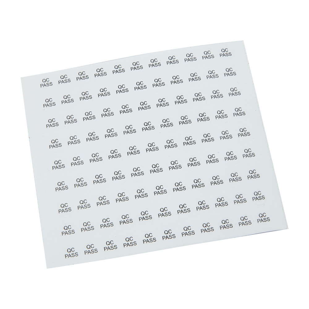 QC PASS vinyl self-adhesive paster 7 mm