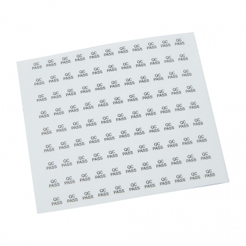 QC PASS vinyl self-adhesive paster 7 mm