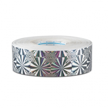 Hologram self-adhesive tape 50 mm, silver Ganja