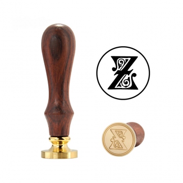 Hand wax stamp (seal) – Decorative letter Z