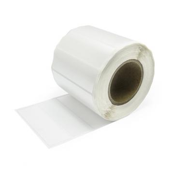 Rectangular security polystyrene (EPS) sealing stickers 120x40mm