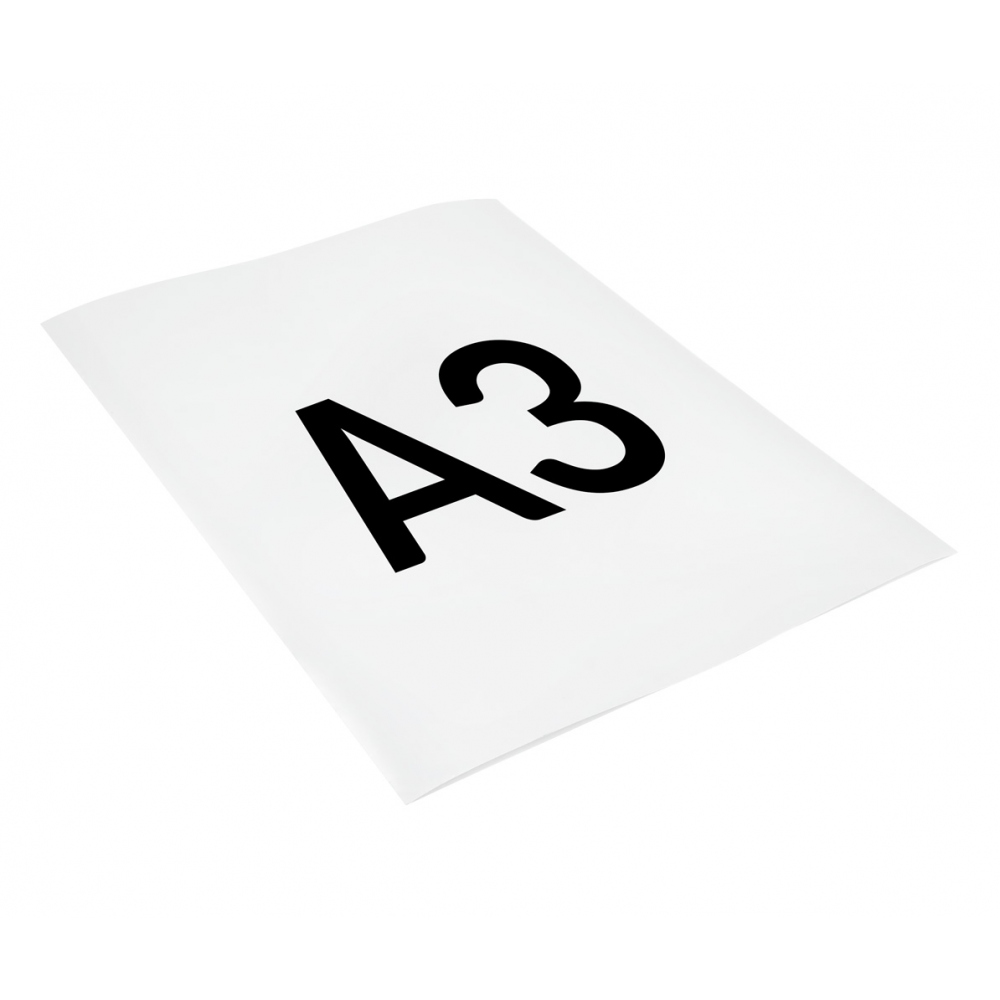 White shiny self-adhesive security VOID foil size A3