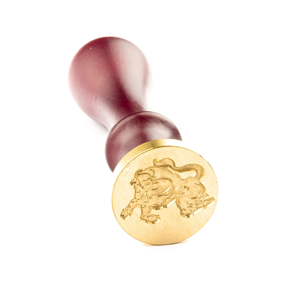 Hand wax stamp (seal) – Signs of the Zodiac / Taurus (21 April – 21 May)