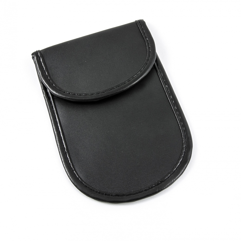 Shielding case for the phone to protect against interception and localization - black 4 inches