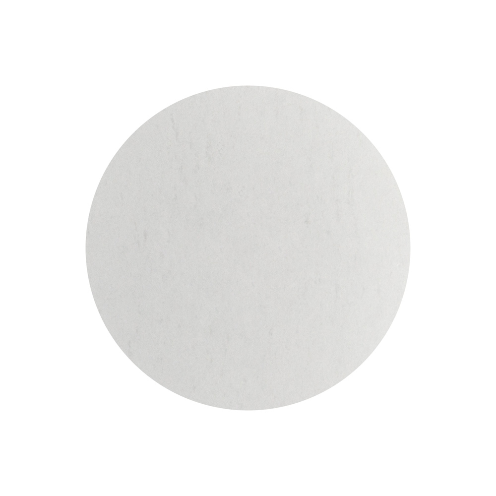 Transparent self-adhesive round stickers – box seals 40 mm