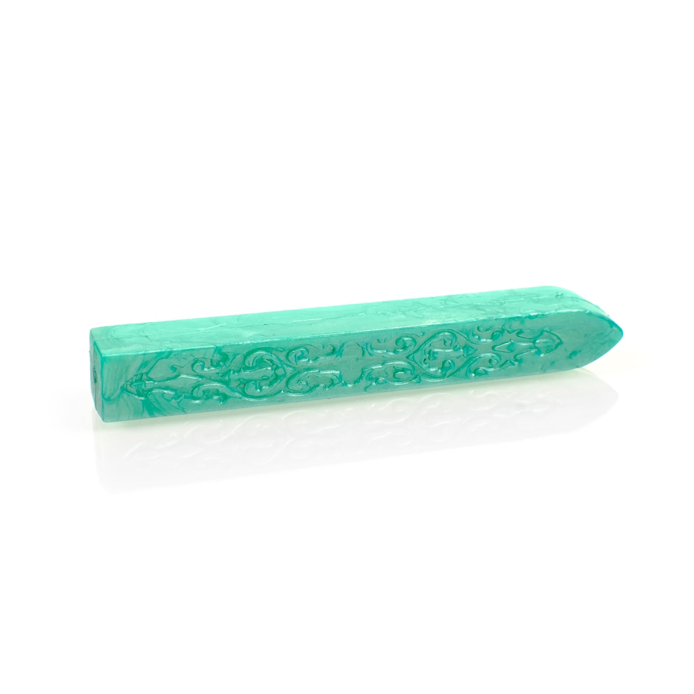 Sealing wax to the seal stamp type 18 - green-blue (aquamarine)