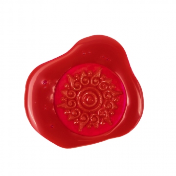 Hand wax stamp (seal) – Mandala