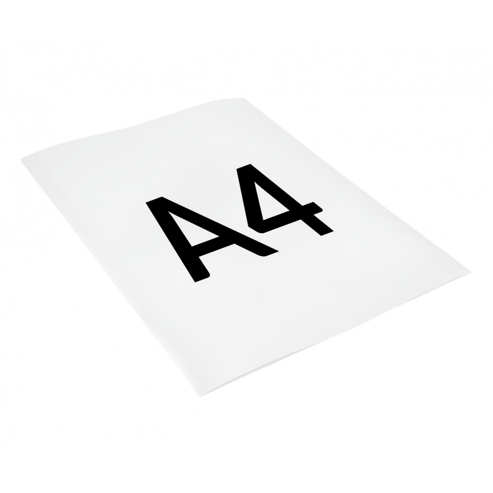 White shiny self-adhesive security VOID foil size A4