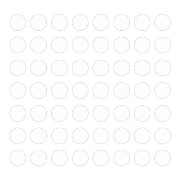 Self-adhesive labels for detection and indication of humidity 3mm