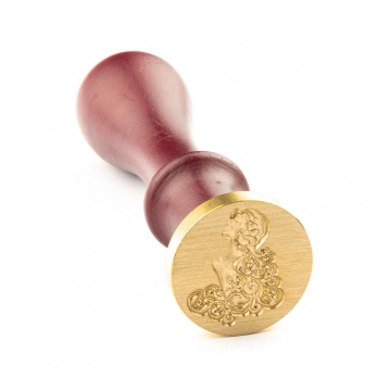 Hand wax stamp (seal) – Signs of the Zodiac / Virgo (23 August – 22 September)