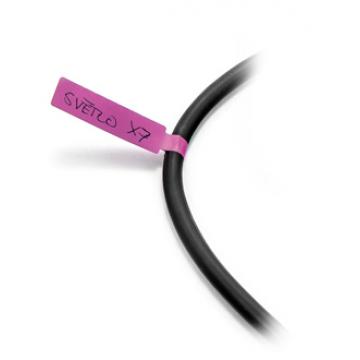 Labels for labelling and description of conductors and cables purple