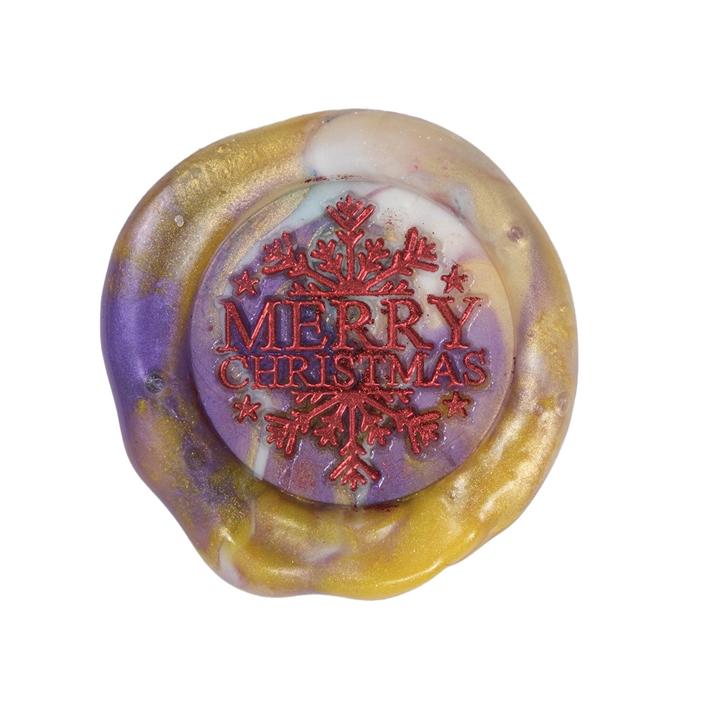 Powder dye for wax seals - red