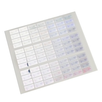 Hologram warranty seal 20x10mm waranty void