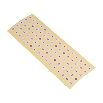 PVC sticker 10mm for battery poles +